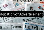 publication of advertisement a complete step-by-step guide